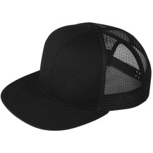 Casquettes De Camionneur En Silicone De Maille De Mousse Noire